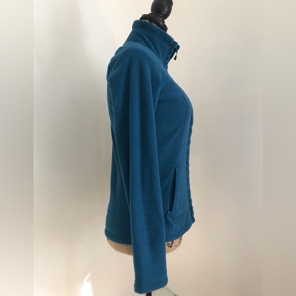 Teal North Face X-small Fitted Fleece - Picture 4 of 8